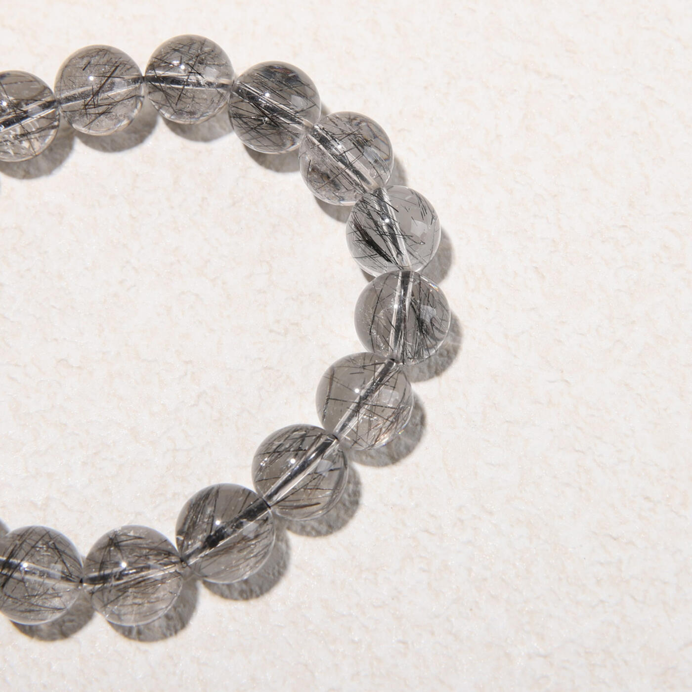 瑰丽珠宝（一） 全净玻璃体黑发晶