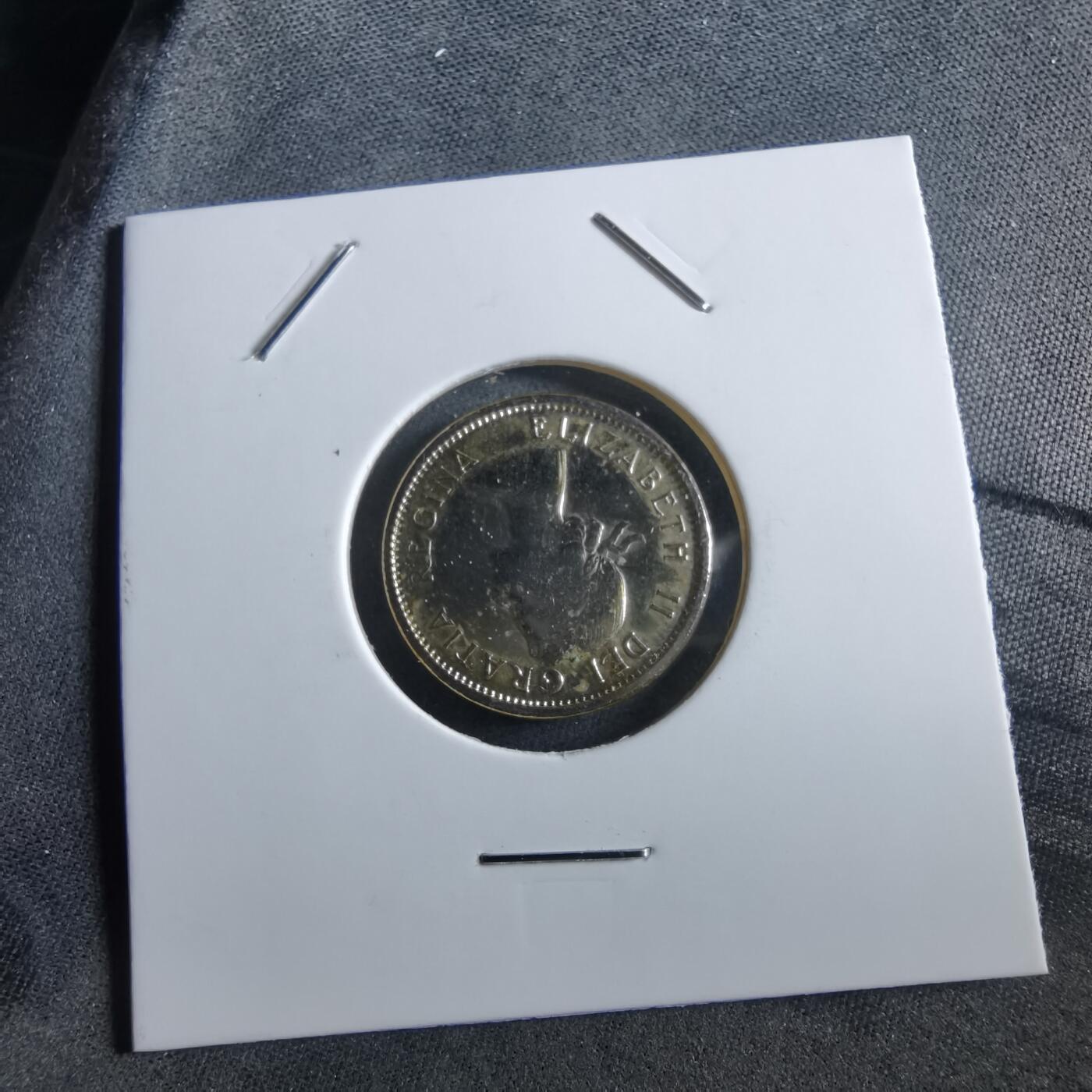 沼泽如烟--第966场 加拿大1964年一分有镀层