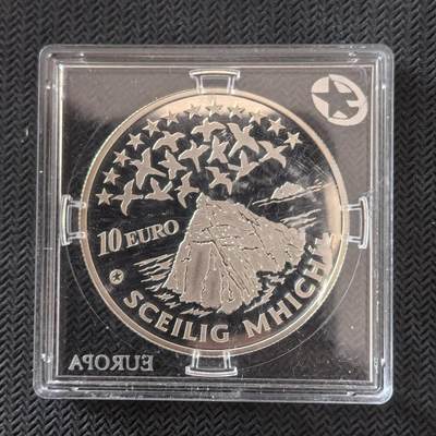 道一币馆币章第一百六十四场 - 欧洲之星 爱尔兰2008年斯凯利格·迈克尔岛10欧元精制银币  28.28g 925s