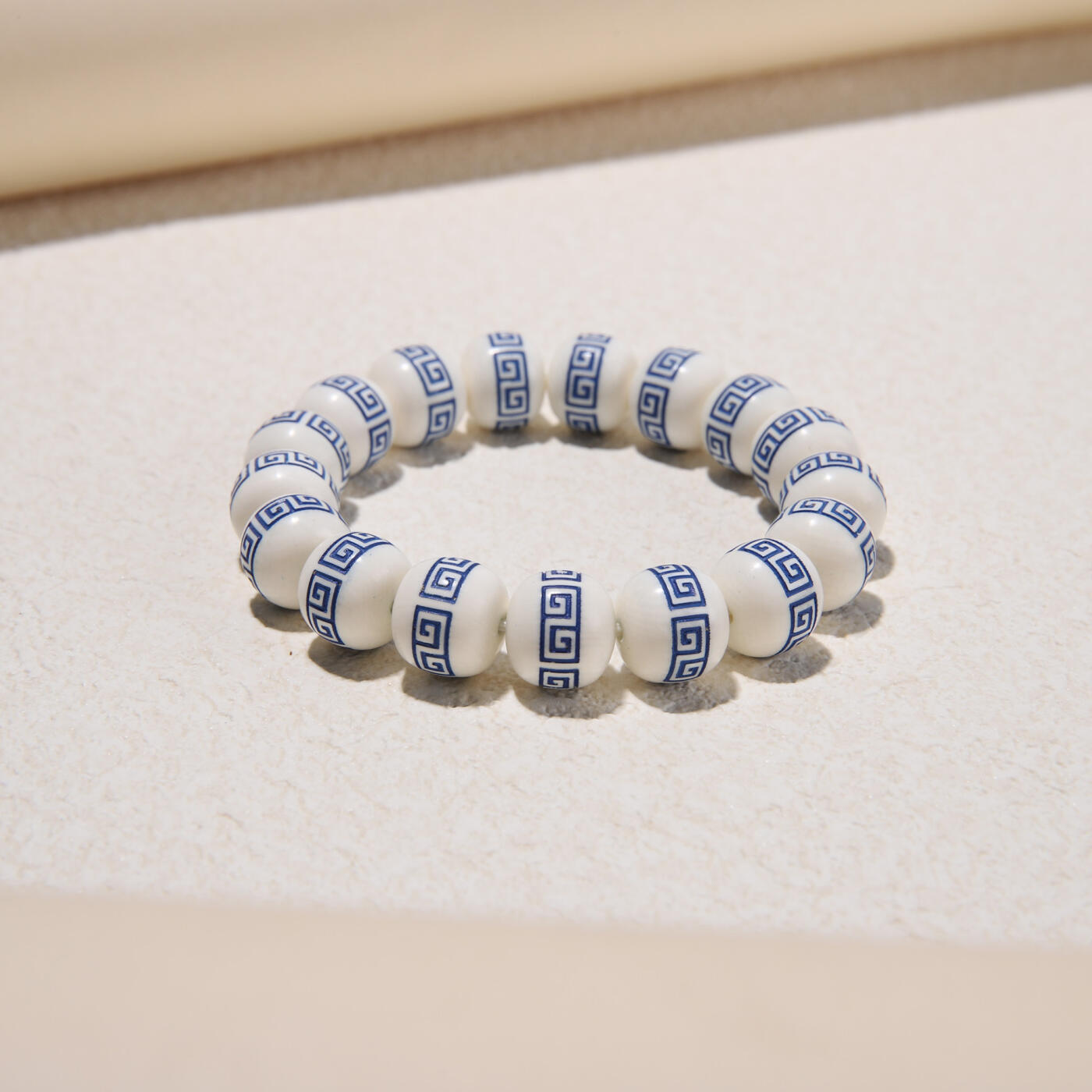 瑰丽珠宝（一） 新中式青花瓷手串