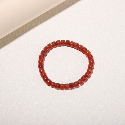 瑰丽珠宝（一） - 精工直切南红手串