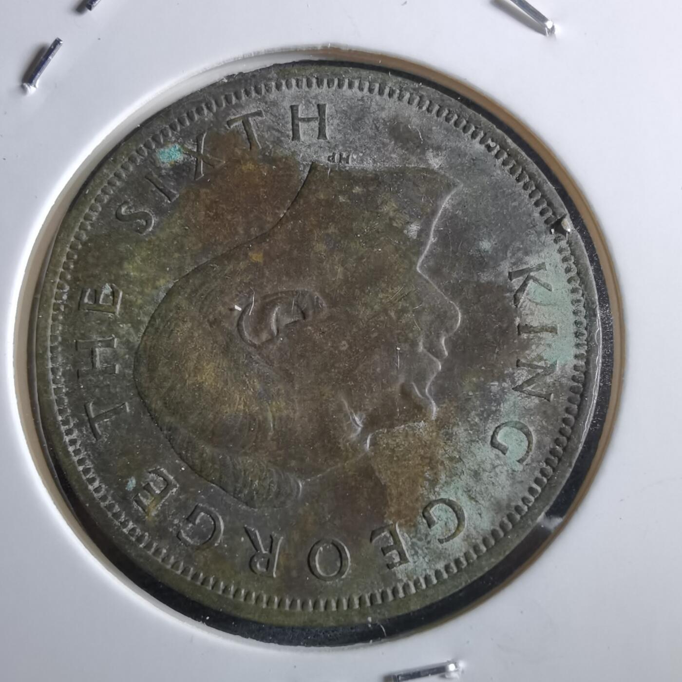 沼泽如烟--第966场 新西兰1951年1便士