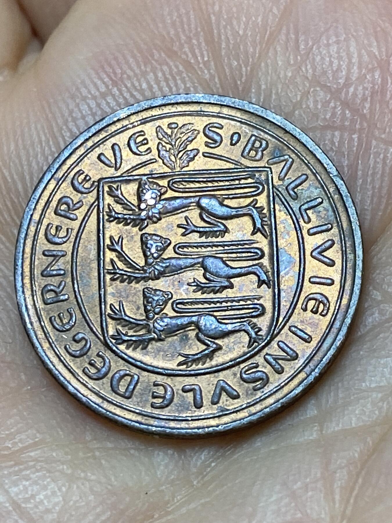 2026年第十一场(总第一百八十场）外国好品散币场(免佣金) 英属根西岛🇬🇬1971年1新便士(伊丽莎白二世时期，十进制第一套)