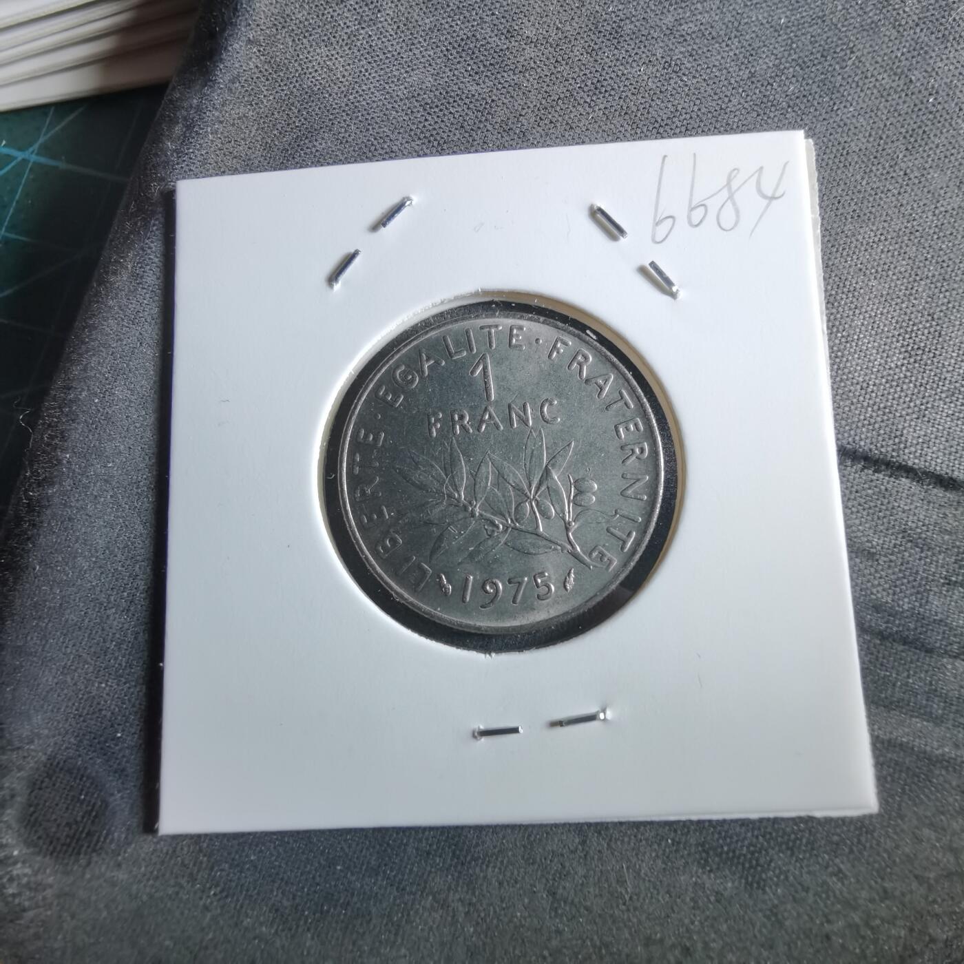 沼泽如烟--第966场 法国1975年1法郎