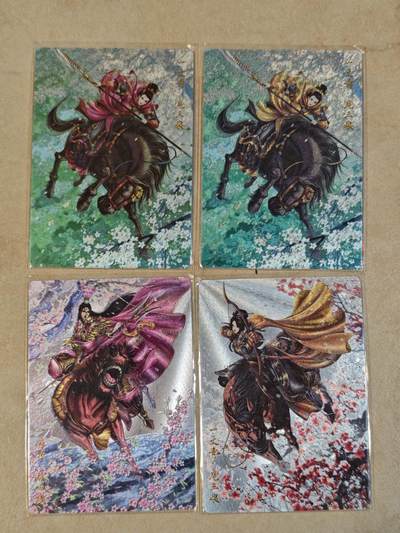 夜之极第三十八期 （1月17日周六晚9点截拍，欢迎竞拍） - 卡德曼 谷粒 扈三娘四张 粗闪