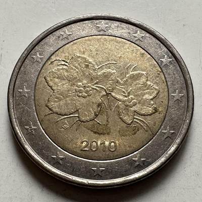 🌹外币初藏🌹🐯2026年第9场  每周二四六晚8️⃣点 接代拍 - 芬兰2010年2欧元 