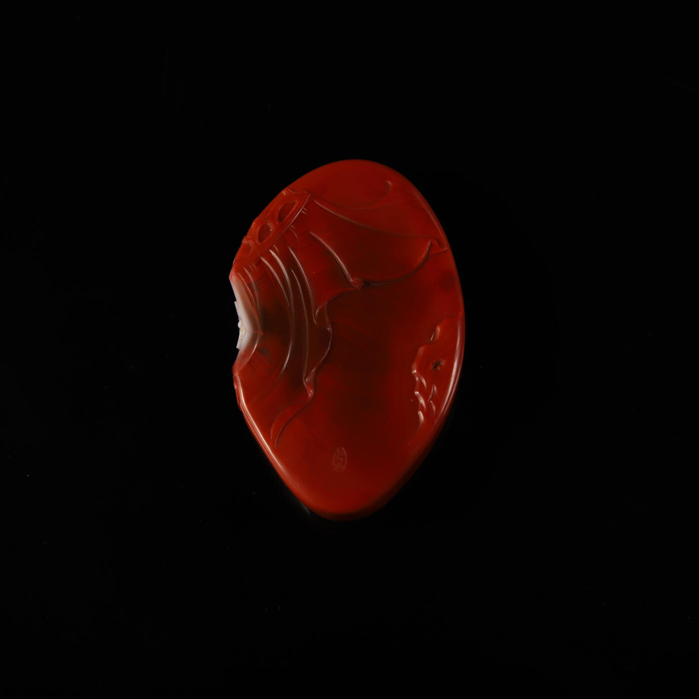 瑰丽珠宝（一） 大师雕工 收藏级玉贵人“遇贵人”南红吊坠