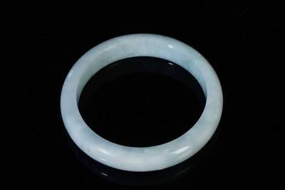 上海都达杂项专场三十四【年后发货全场包邮】  天然冰糯种翡翠手镯86-41