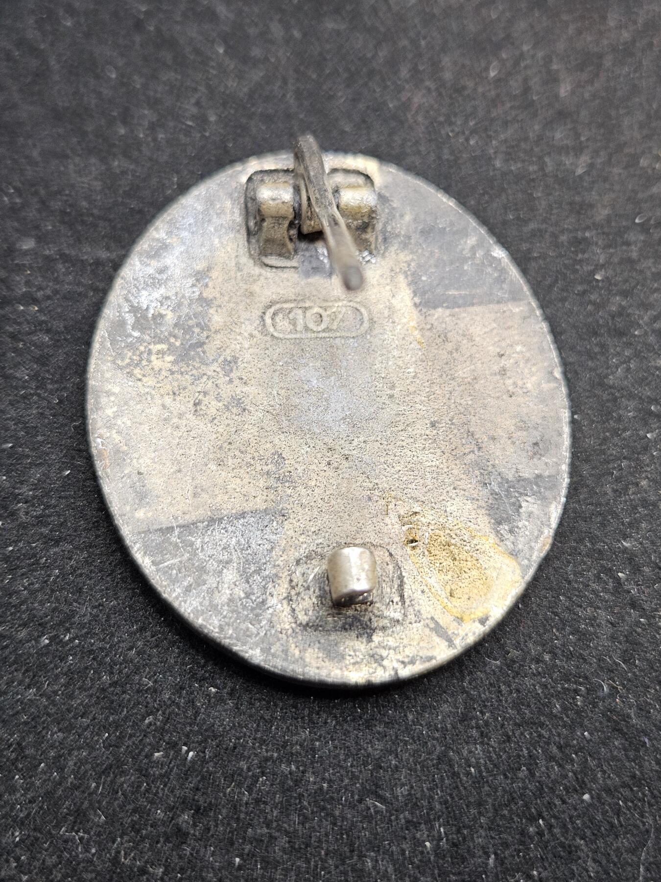 0元起拍勋章 第327期 咸鱼国勋章拍卖专场 1月21日（周三）下午6：00开始 德国银战伤奖章