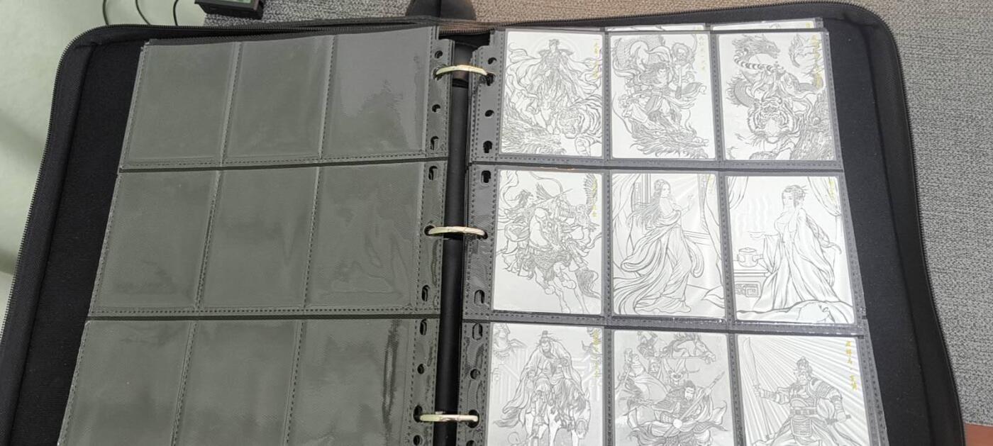 夜之极第三十八期 （1月17日周六晚9点截拍，欢迎竞拍） 卡德曼 张建东水浒盲盒版 第一弹线稿粗闪 68全套