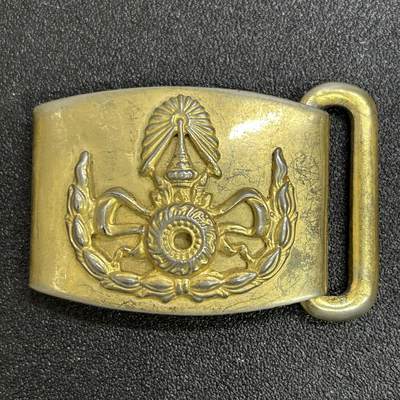 西秦中古拍卖第七十三期 - 泰国皇家武装力量国防部腰带扣 早期版