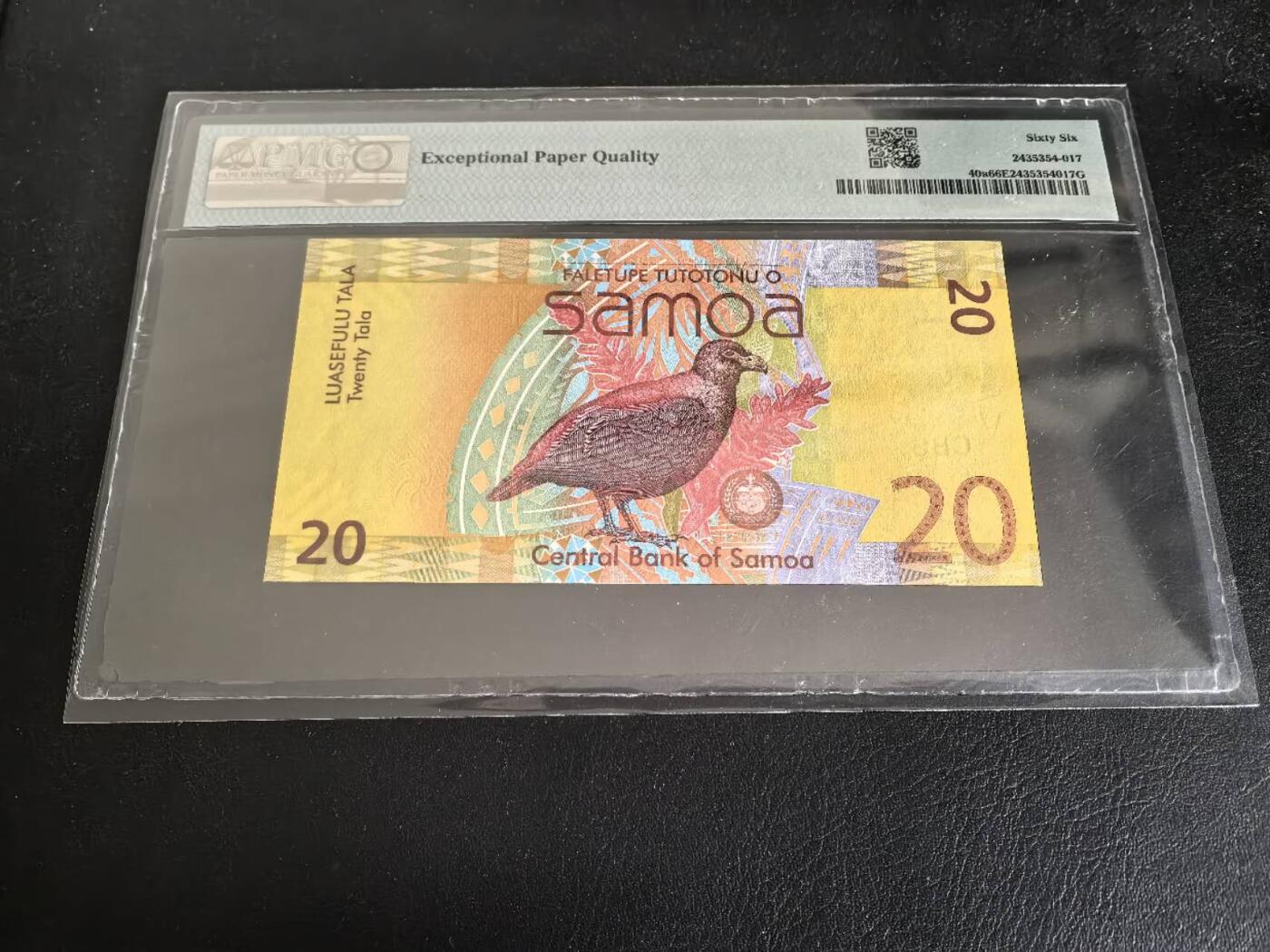 Triple S 第71期 2008萨摩亚20塔拉，IBNS获奖钞