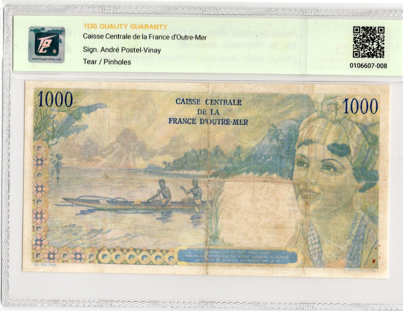 喜羊羊钱币收藏2026第13期(高性价比评级币场) 	法属印度支那	P-82b 1947-54年100皮阿斯特			45				F.2698 753			