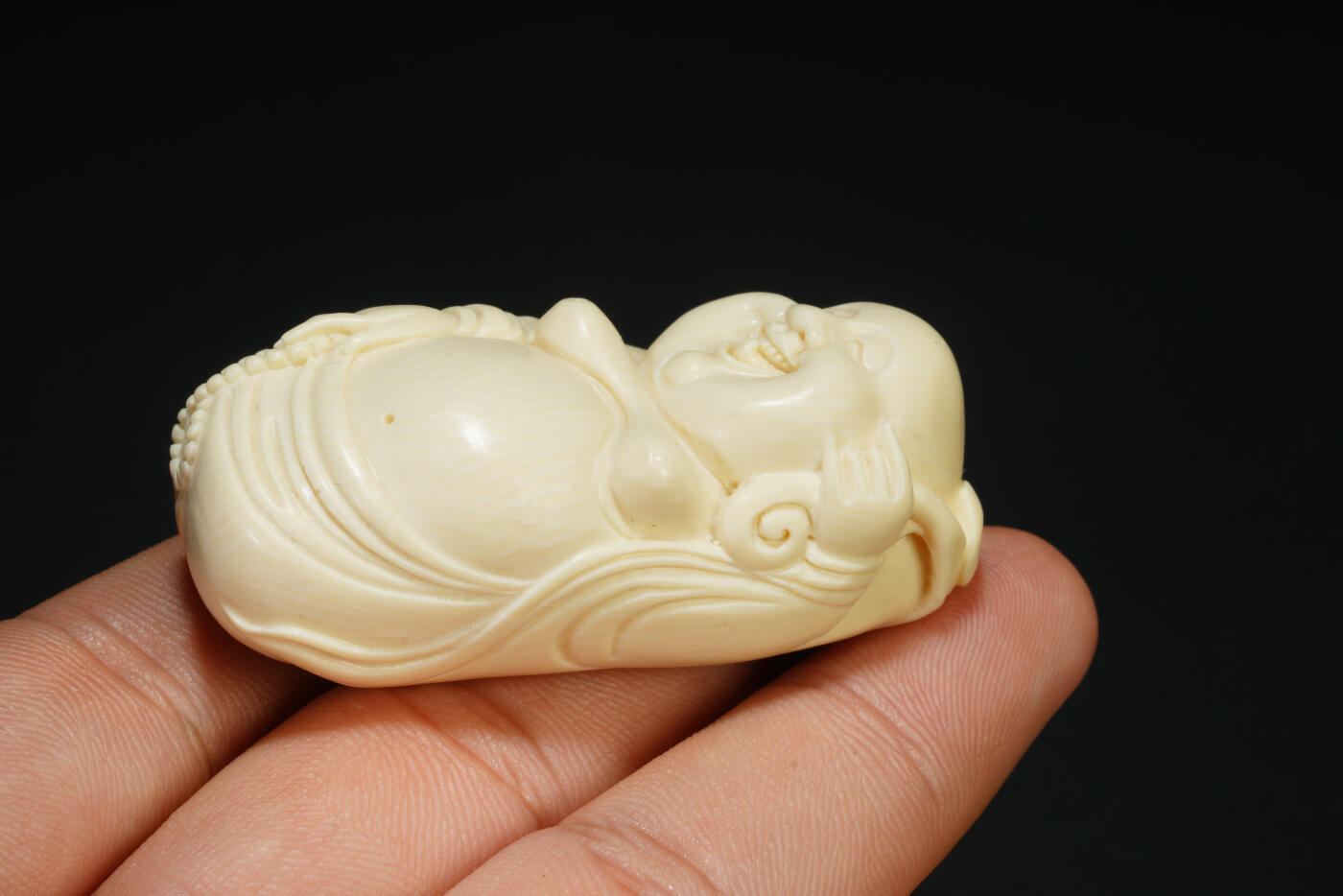 上海都达杂项专场二（全场包邮） 如意弥勒手把件