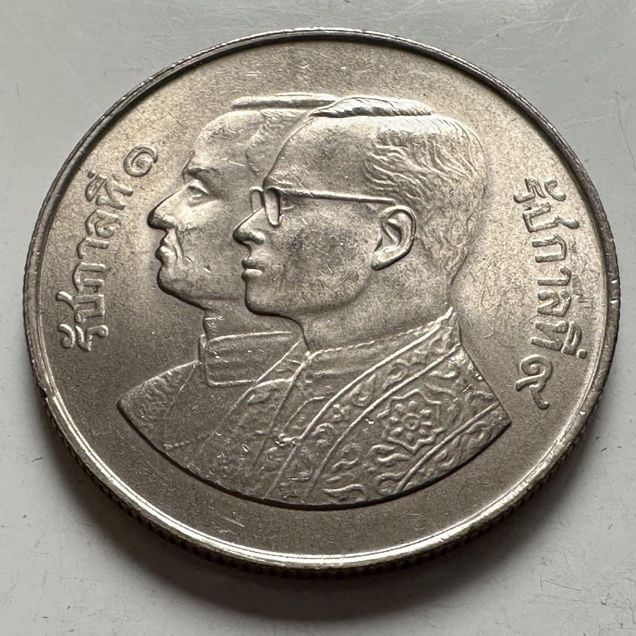 🌹外币初藏🌹🐯2026年第9场  每周二四六晚8️⃣点 接代拍 1982年曼谷建城两百年5铢纪念币 a