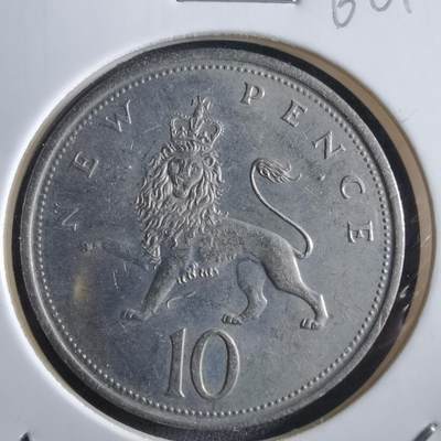 沼泽如烟--第966场 - 英国1979年10便士