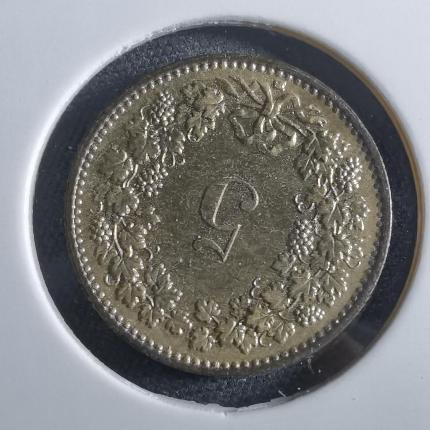 沼泽如烟--第966场 瑞士1995年五分