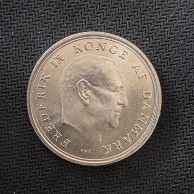 道一币馆币章第一百六十四场 - 丹麦1967年玛格丽特公主的婚礼10克朗纪念银币  20.4g 800s
