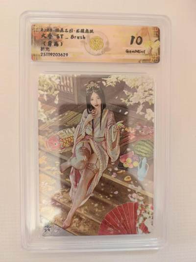 阳大大卡牌拍卖第94期（持续收拍品，周六晚上九点截拍，进群福利早知道） - 【10分】燎原三国 龙骧虎跃 ST_Brush 大乔 异画 折光629