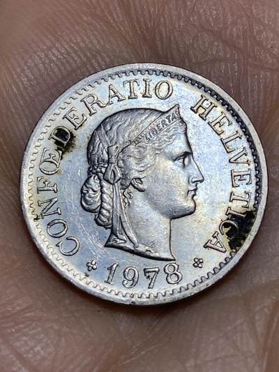 2026年第十一场(总第一百八十场）外国好品散币场(免佣金) - 瑞士🇨🇭1978年10拉彭(第二版，无标版)