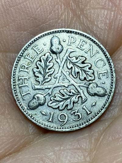 2026年第十一场(总第一百八十场）外国好品散币场(免佣金) - 英国🇬🇧1931年3便士(乔治五世第三版，500银)