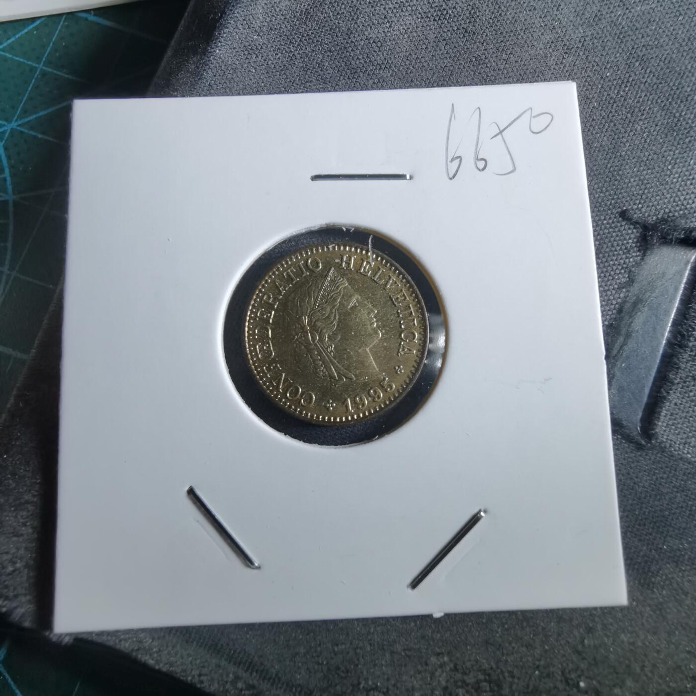 沼泽如烟--第966场 瑞士1995年五分