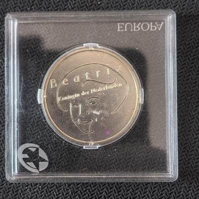 道一币馆币章第一百六十四场 - 欧洲之星 荷兰2004年欧盟东扩5欧元银币 11.9g 925s