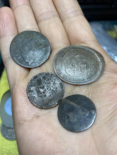 2026年第十一场(总第一百八十场）外国好品散币场(免佣金) - 大尺寸差品铜币4枚