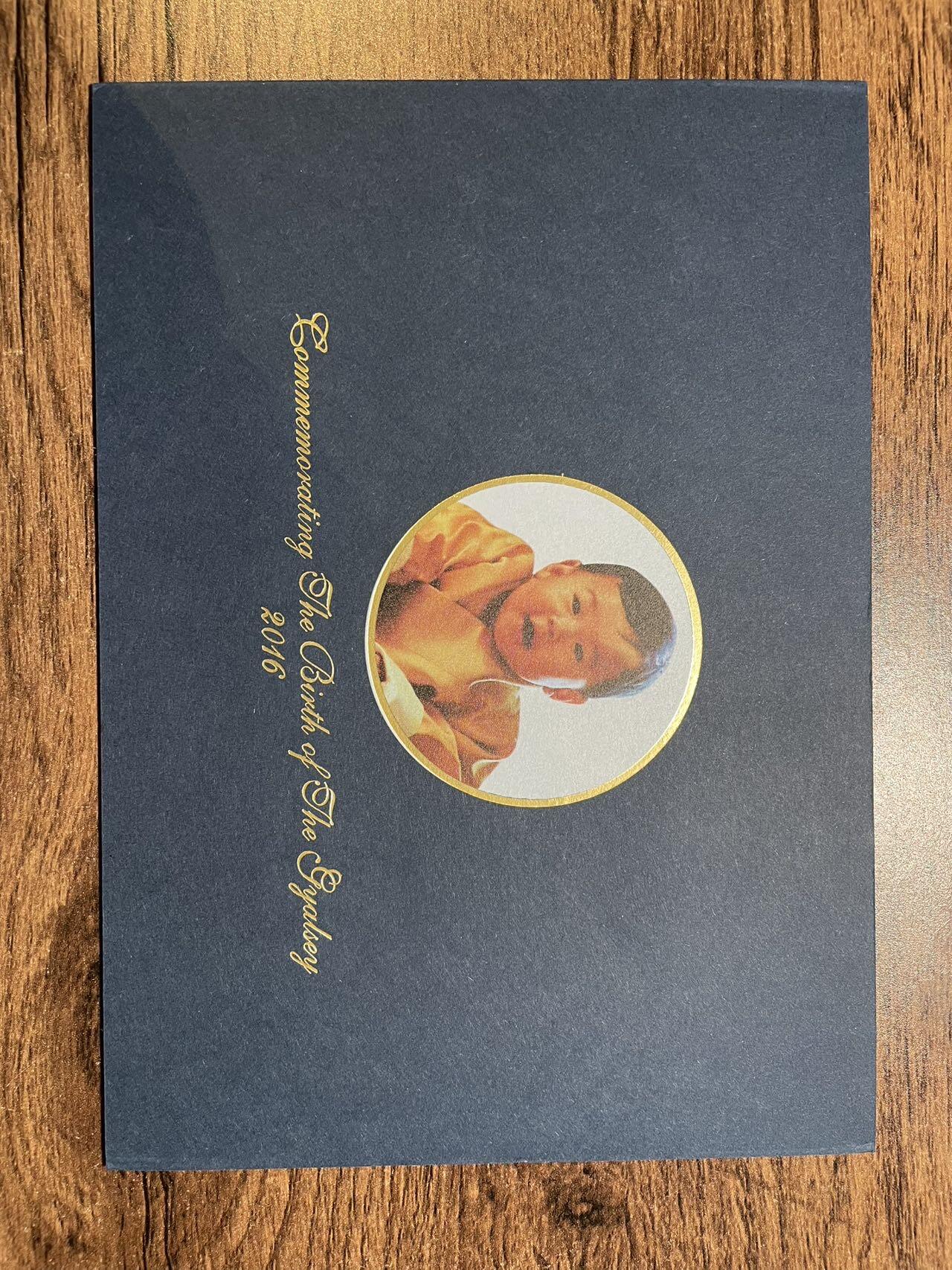 不丹 王子周岁纪念钞 带册