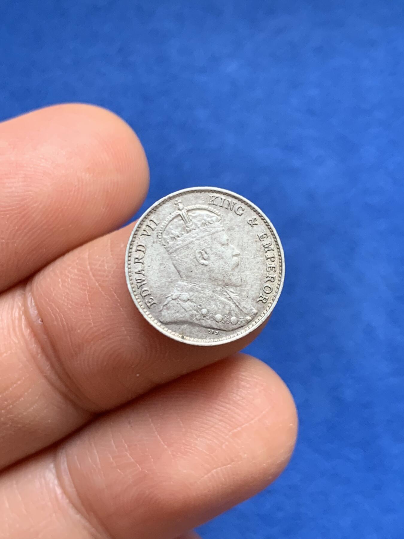 《竞宝斋》第459场 周日，周一，2场连拍 （全场包邮）欢迎送拍 香港1905年五仙银币 好品相