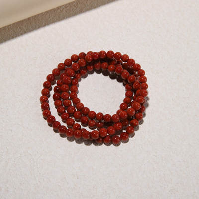 瑰丽珠宝（一） - 原矿满色满肉南红手串