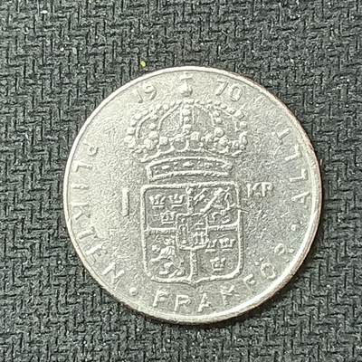 新2026B第六组世界各国精品钱币奖章纪念章花钱401-830 - 425瑞典1克朗