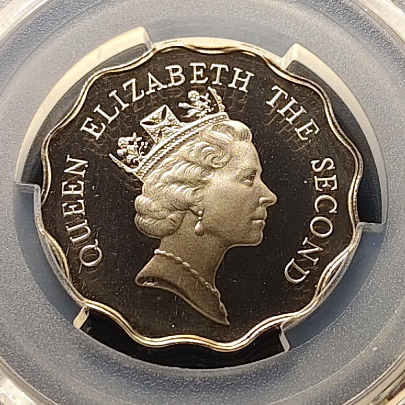 【全场包邮】纯粹捡漏拍497场-持续更新中 香港1988年2元精制币-PCGS PR68 DCAM