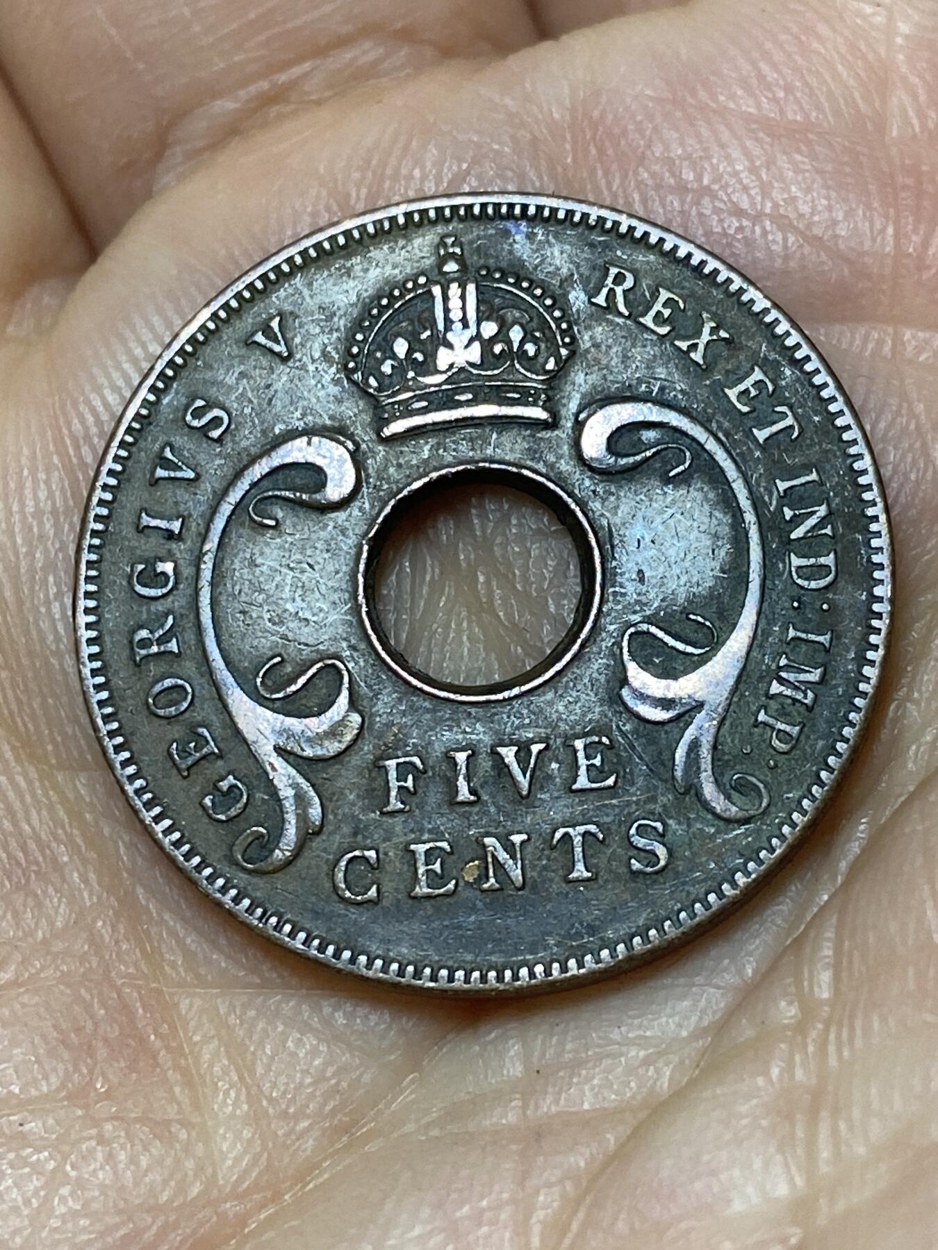 2026年第十一场(总第一百八十场）外国好品散币场(免佣金) 英属东非1935年5分(乔治五世时期)