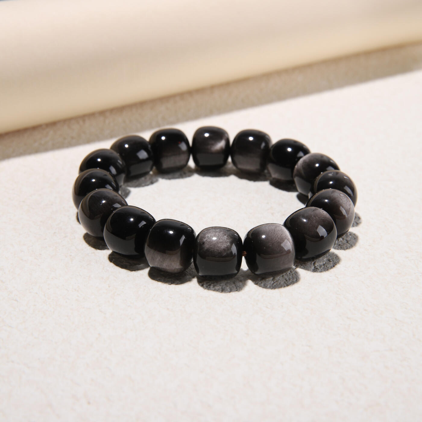 瑰丽珠宝（一） 暴强双面金眼黑曜石