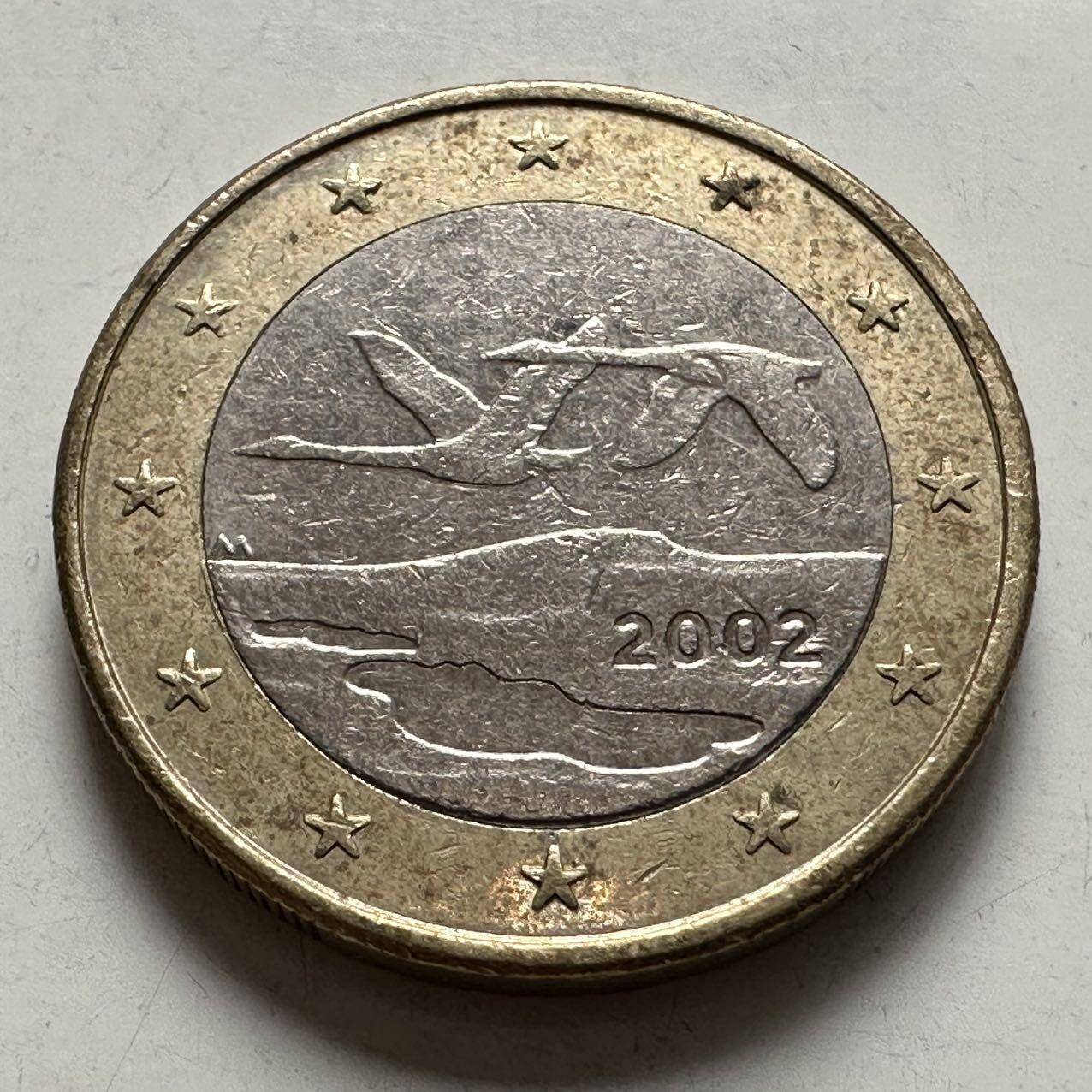 🌹外币初藏🌹🐯2026年第9场  每周二四六晚8️⃣点 接代拍  芬兰2002年1欧元