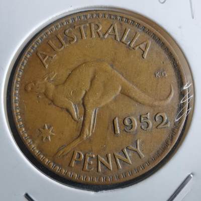 沼泽如烟--第966场 - 澳大利亚1952年1便士