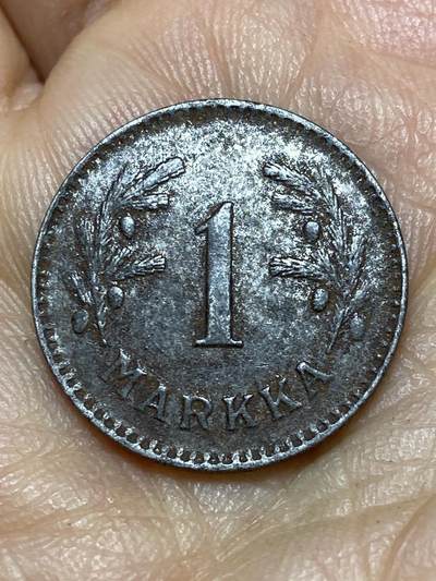 2026年第十一场(总第一百八十场）外国好品散币场(免佣金) - 芬兰🇫🇮1951年1马克铁币(独立后第四版，H标)