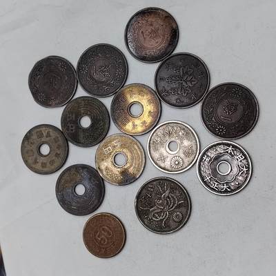 PCAI钱币  19-719  日本硬币专场 - 日本硬币一组