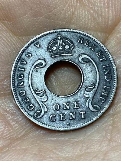 2026年第十一场(总第一百八十场）外国好品散币场(免佣金) - 英属东非1928年1分(乔治五世第二版，H标喜敦厂造)