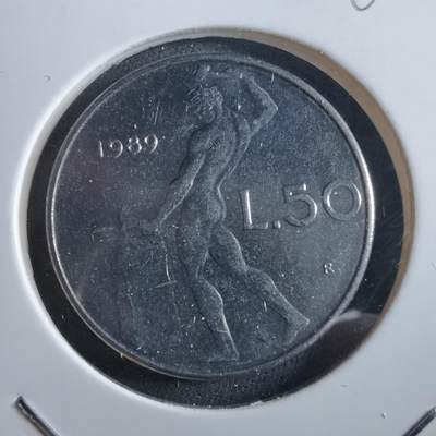 沼泽如烟--第966场 - 意大利1989年50里拉