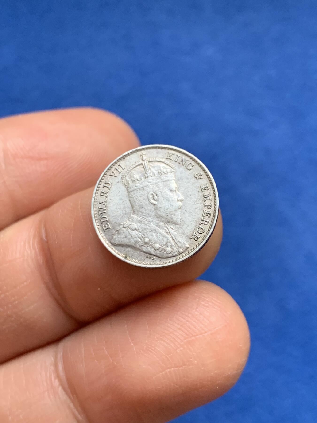 《竞宝斋》第459场 周日，周一，2场连拍 （全场包邮）欢迎送拍 香港1905年五仙银币 好品相