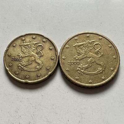 🌹外币初藏🌹🐯2026年第9场  每周二四六晚8️⃣点 接代拍 - 芬兰20/50欧分