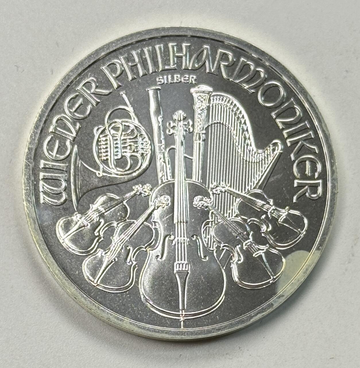 S&S Numismatic世界钱币-拍卖 第119期  奥地利2012年 维也纳爱乐乐团 1.5欧元1盎司投资银币 31.1克999银