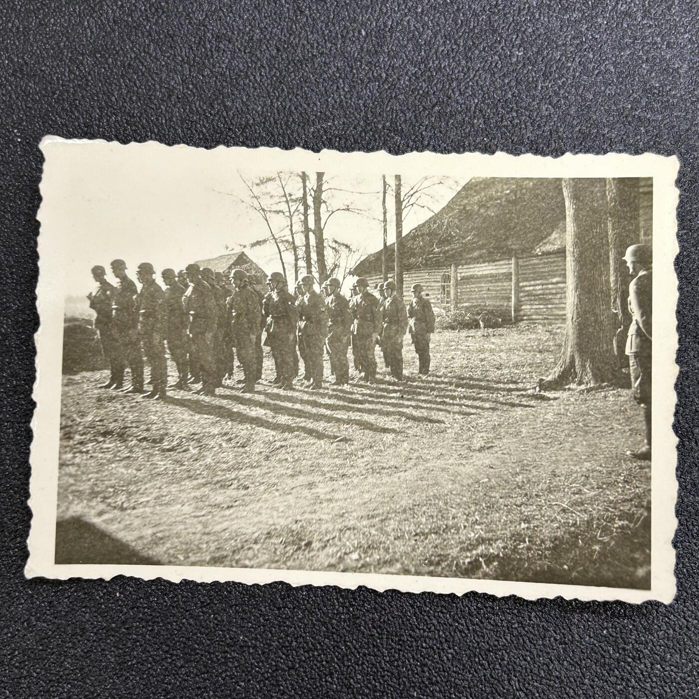 西秦中古拍卖第七十三期 二战 德军集体合影照片 