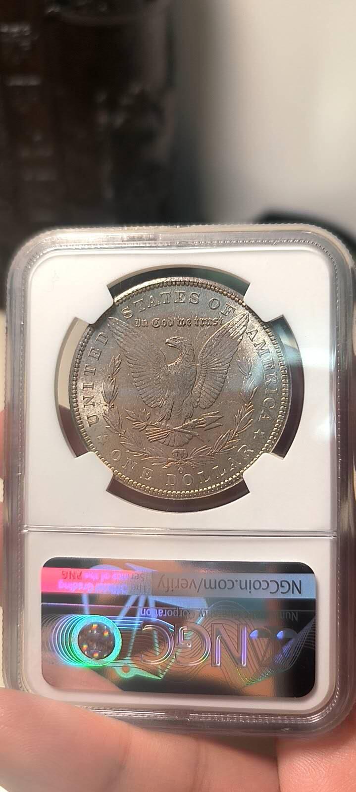 美国摩根银币O版