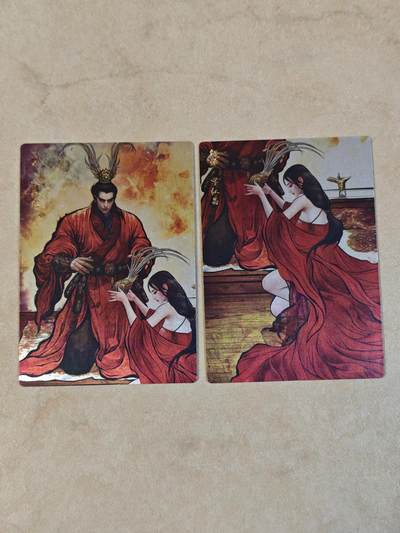 夜之极第三十八期 （1月17日周六晚9点截拍，欢迎竞拍） - 百里 吕布+貂蝉 镜面