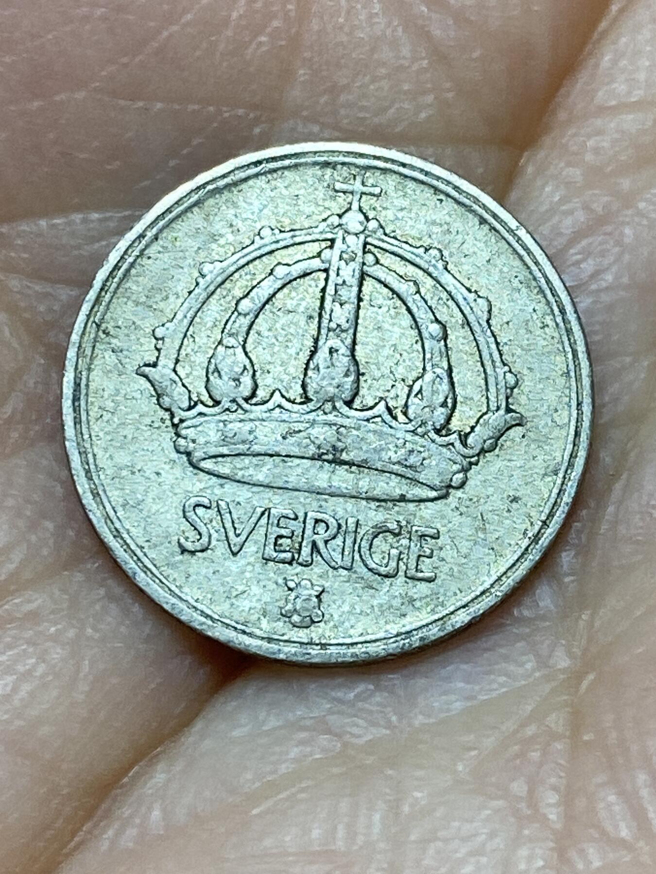 2026年第十一场(总第一百八十场）外国好品散币场(免佣金) 瑞典🇸🇪1946年10欧尔银币(古斯塔夫五世第三版，TS标，600银)