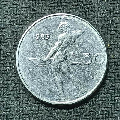 新2026B第六组世界各国精品钱币奖章纪念章花钱401-830 - 476意大利50里拉