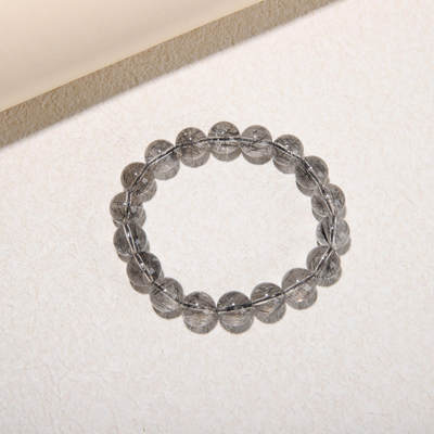 瑰丽珠宝（一） - 全净玻璃体黑发晶